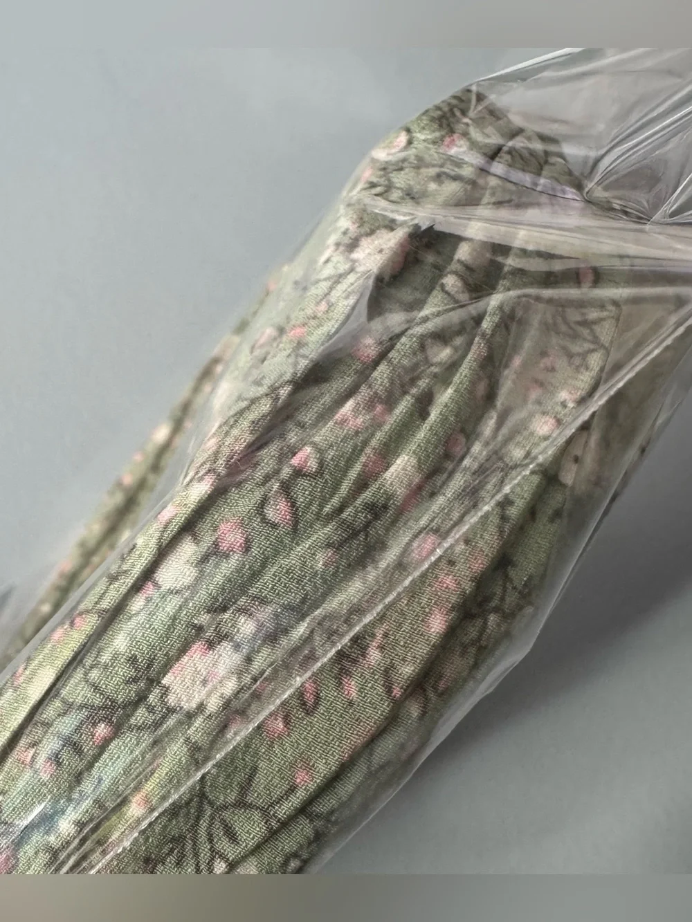Green Floral top Knotted Headband - Pack of 2 sage green pastel pink summer